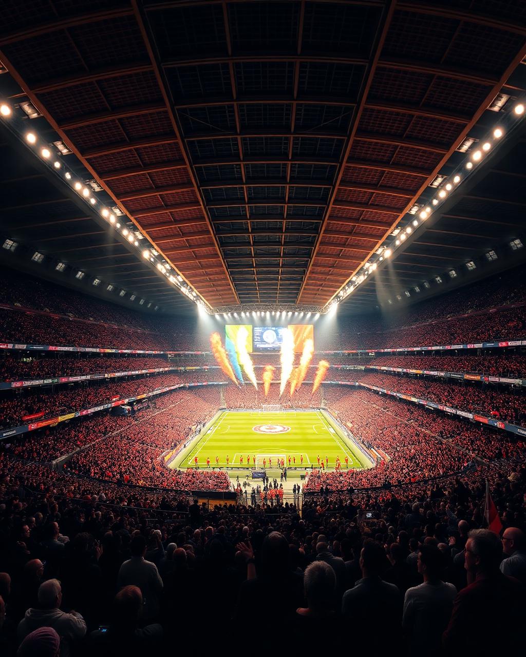 Hospitality lounge in voetbalstadion